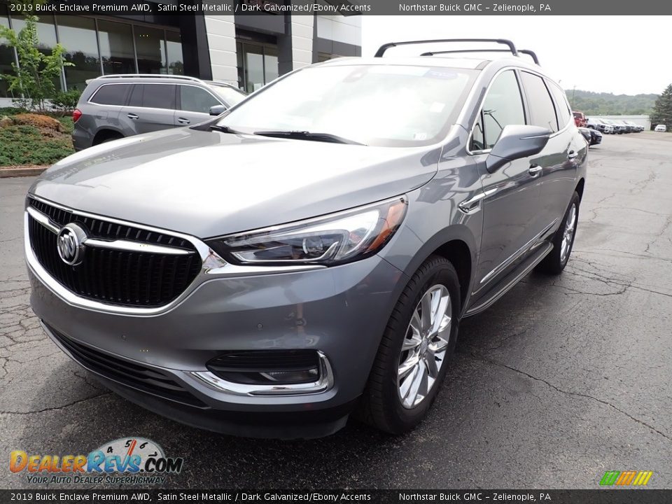 2019 Buick Enclave Premium AWD Satin Steel Metallic / Dark Galvanized/Ebony Accents Photo #12