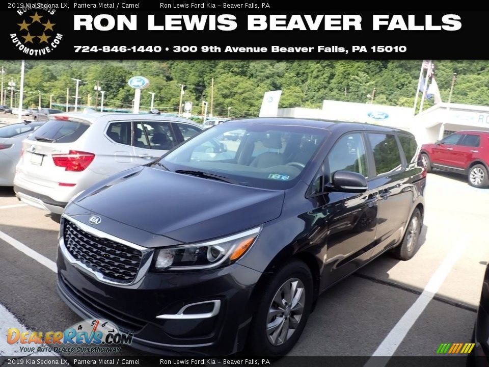 2019 Kia Sedona LX Pantera Metal / Camel Photo #1