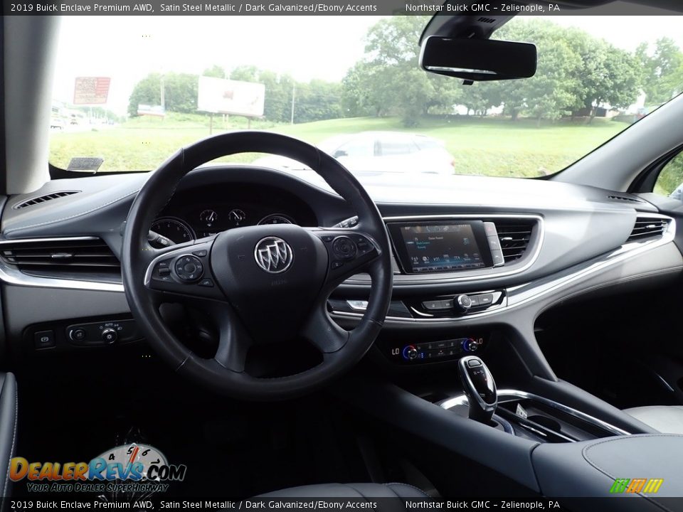 2019 Buick Enclave Premium AWD Satin Steel Metallic / Dark Galvanized/Ebony Accents Photo #18