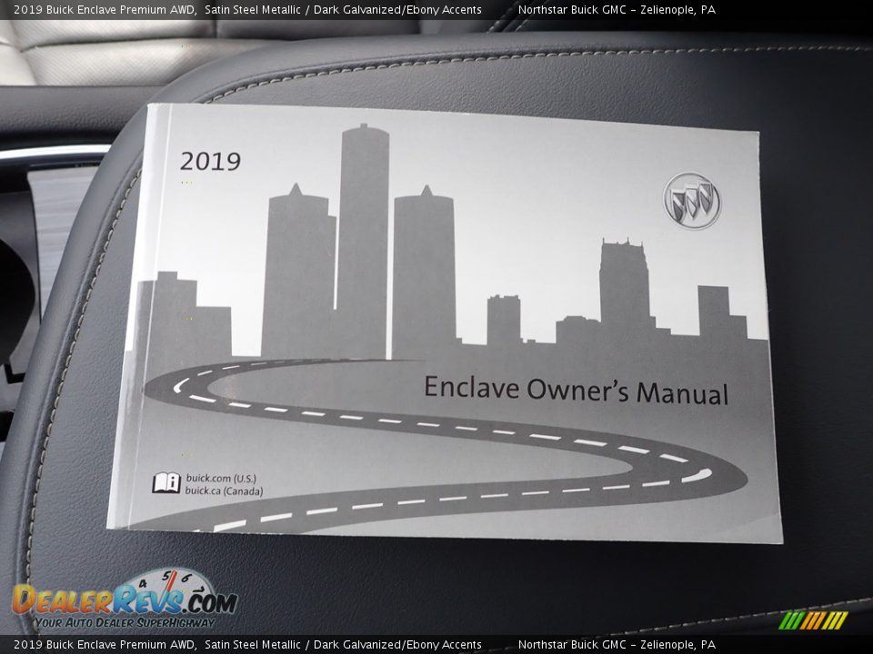 2019 Buick Enclave Premium AWD Satin Steel Metallic / Dark Galvanized/Ebony Accents Photo #28