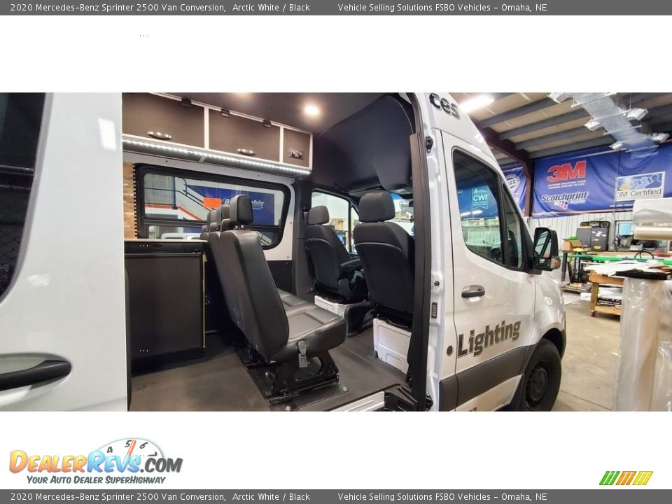 2020 Mercedes-Benz Sprinter 2500 Van Conversion Arctic White / Black Photo #6