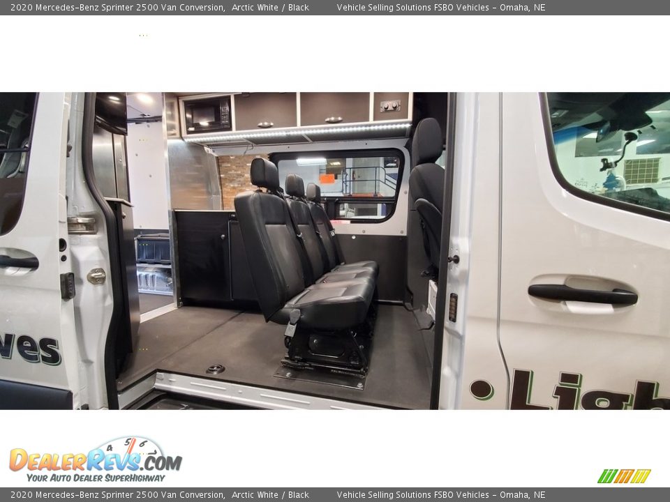 2020 Mercedes-Benz Sprinter 2500 Van Conversion Arctic White / Black Photo #11