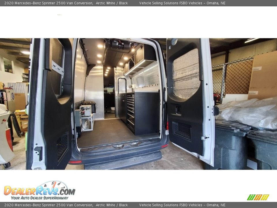 2020 Mercedes-Benz Sprinter 2500 Van Conversion Arctic White / Black Photo #12