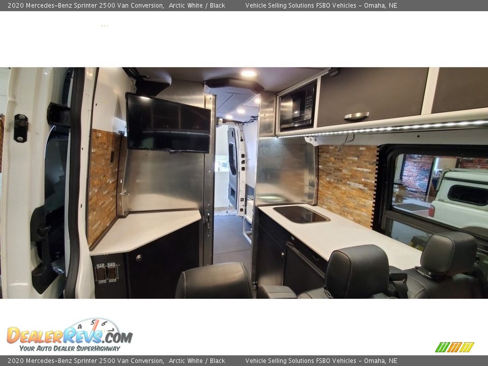 2020 Mercedes-Benz Sprinter 2500 Van Conversion Arctic White / Black Photo #14