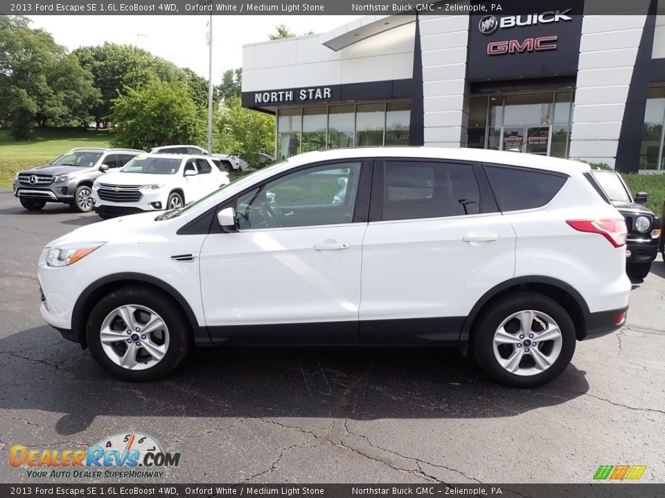 2013 Ford Escape SE 1.6L EcoBoost 4WD Oxford White / Medium Light Stone Photo #2