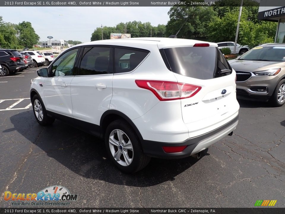 2013 Ford Escape SE 1.6L EcoBoost 4WD Oxford White / Medium Light Stone Photo #3