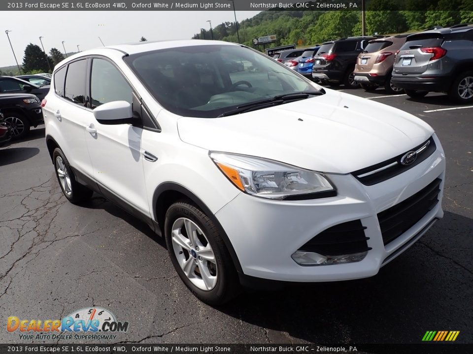 2013 Ford Escape SE 1.6L EcoBoost 4WD Oxford White / Medium Light Stone Photo #9