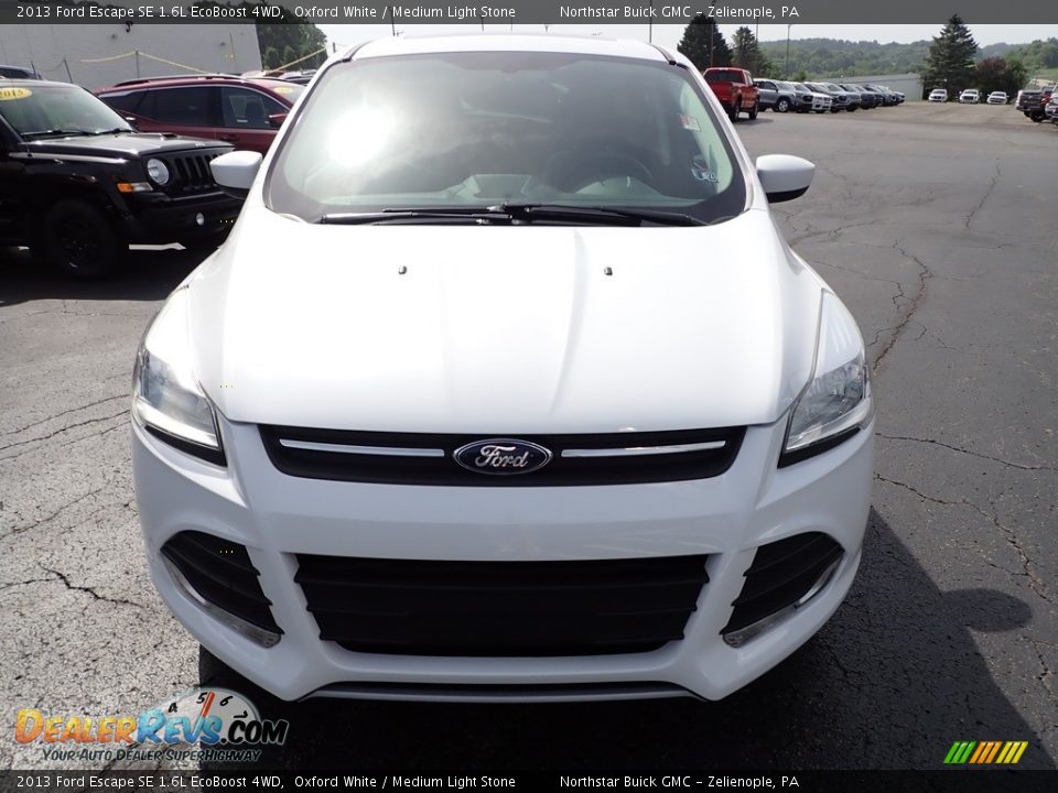 2013 Ford Escape SE 1.6L EcoBoost 4WD Oxford White / Medium Light Stone Photo #11