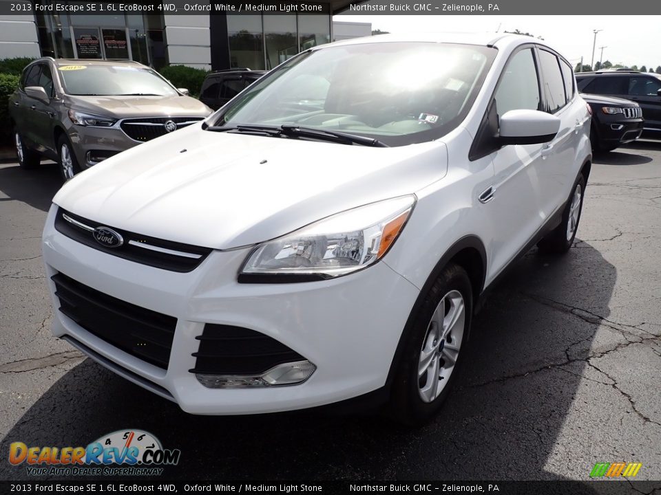 2013 Ford Escape SE 1.6L EcoBoost 4WD Oxford White / Medium Light Stone Photo #12