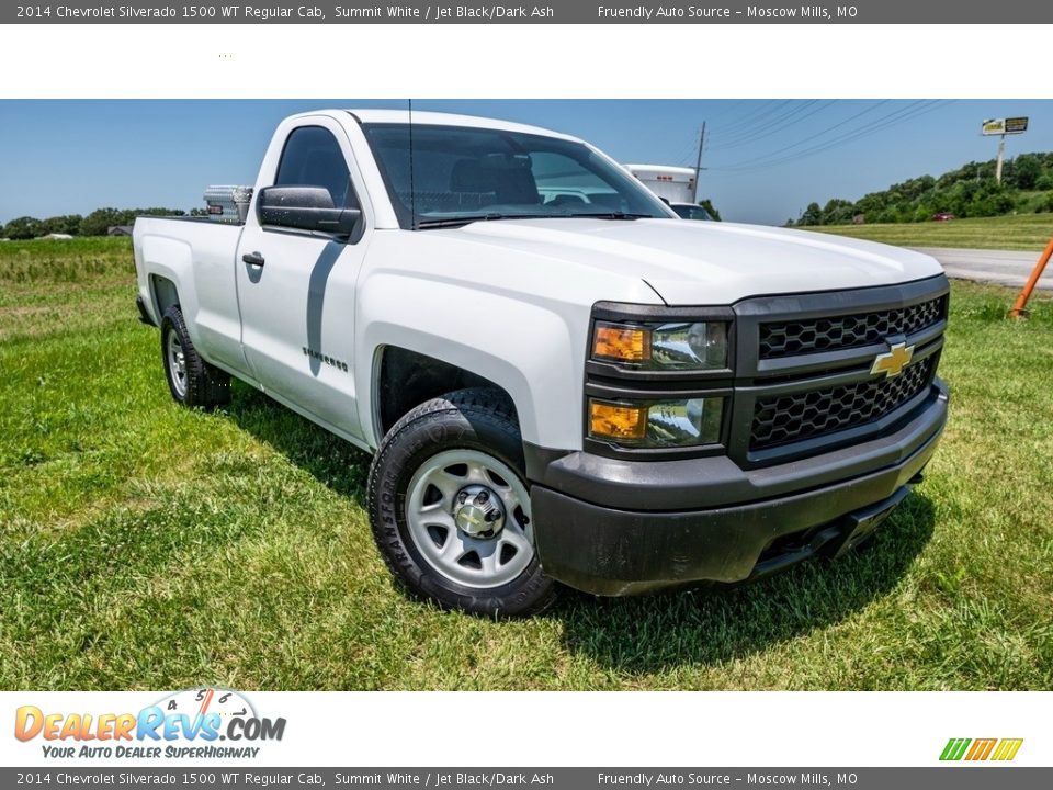 Front 3/4 View of 2014 Chevrolet Silverado 1500 WT Regular Cab Photo #1