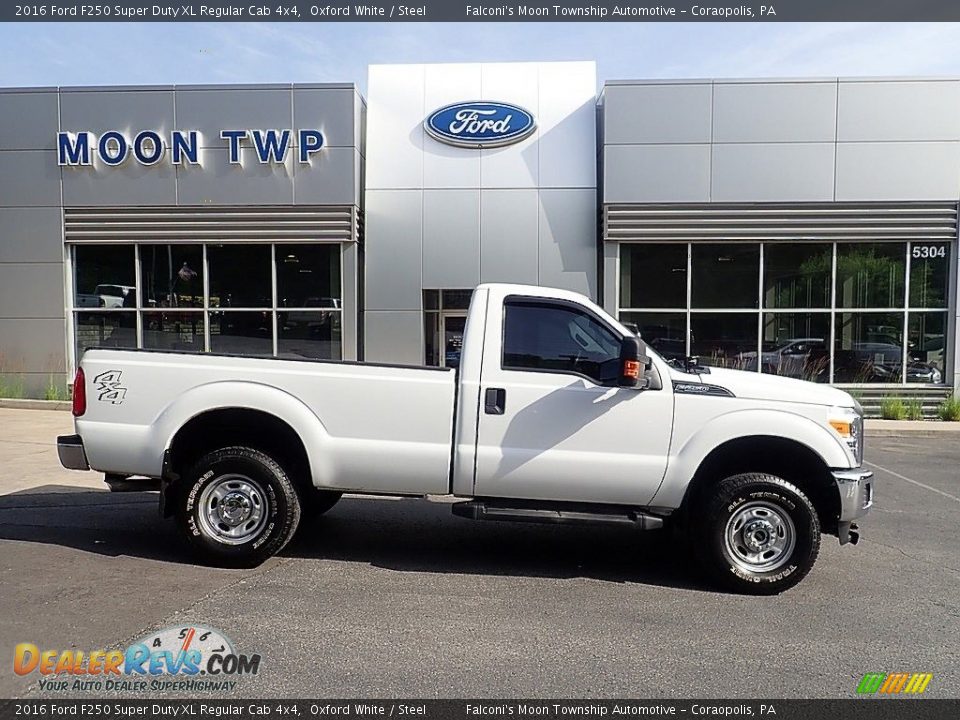 2016 Ford F250 Super Duty XL Regular Cab 4x4 Oxford White / Steel Photo #1