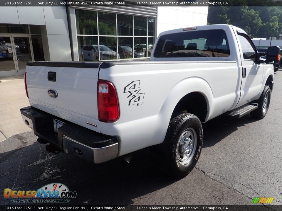 2016 Ford F250 Super Duty XL Regular Cab 4x4 Oxford White / Steel Photo #2