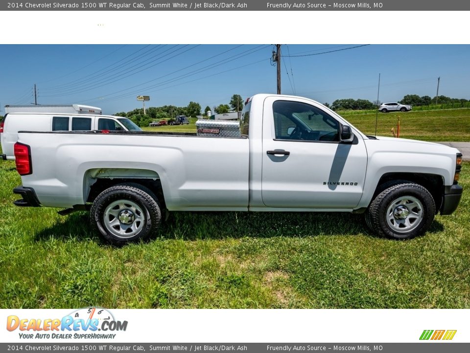 Summit White 2014 Chevrolet Silverado 1500 WT Regular Cab Photo #3