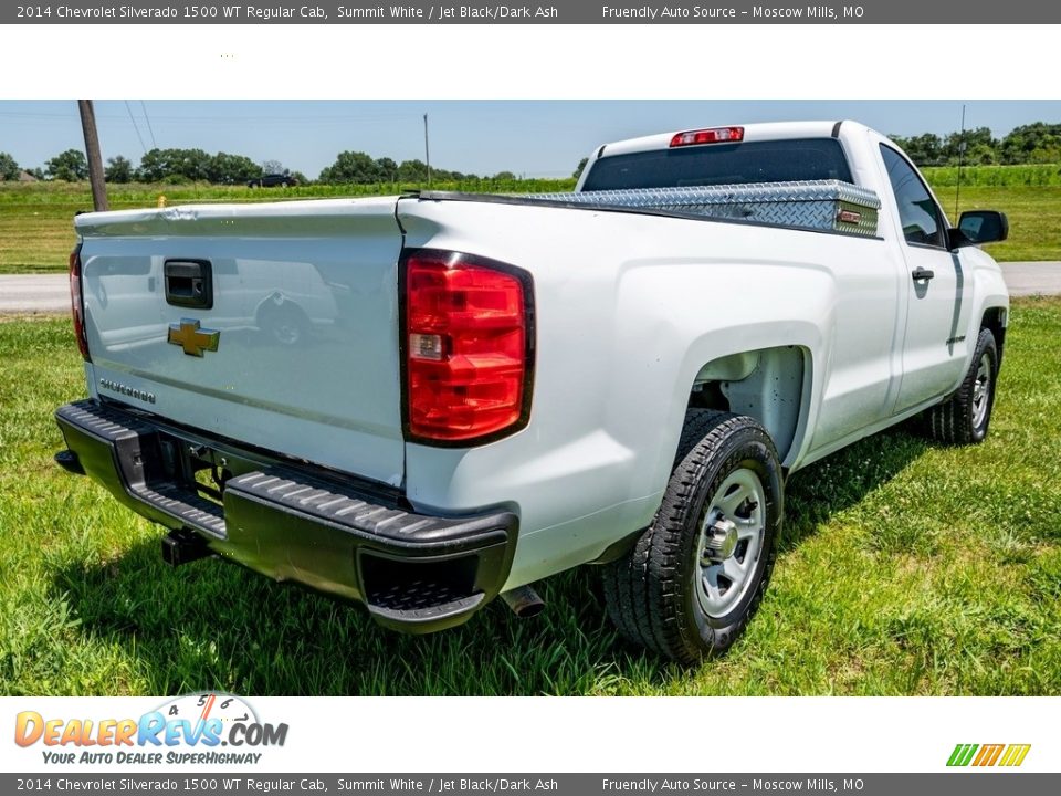 2014 Chevrolet Silverado 1500 WT Regular Cab Summit White / Jet Black/Dark Ash Photo #4