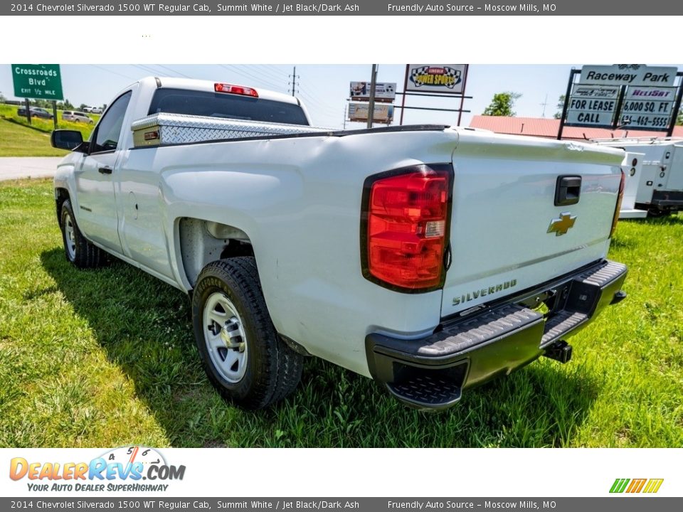 2014 Chevrolet Silverado 1500 WT Regular Cab Summit White / Jet Black/Dark Ash Photo #6