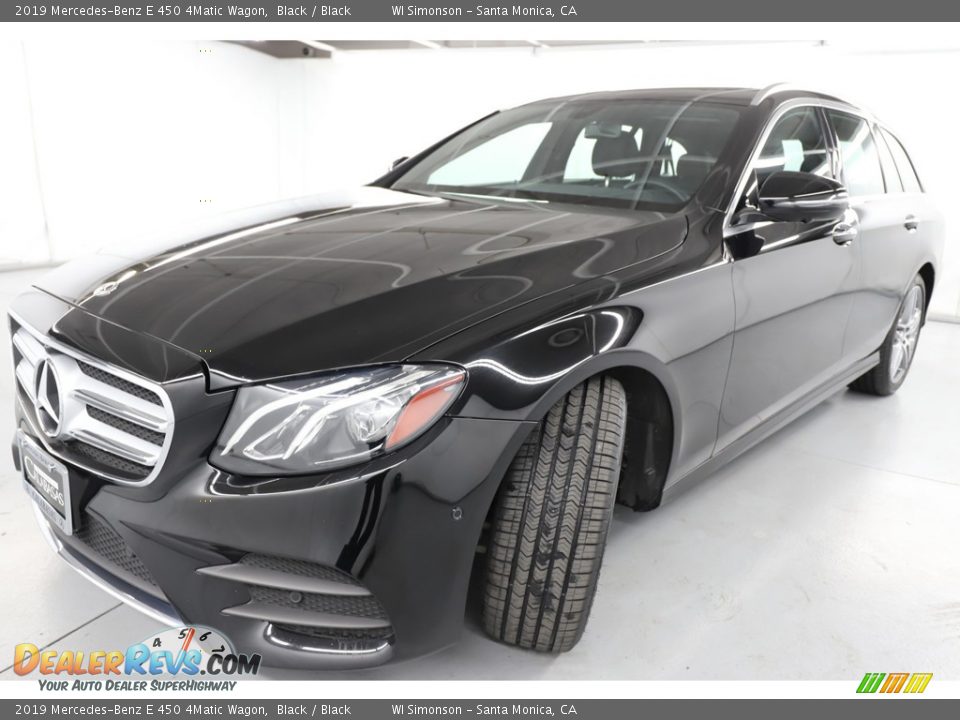 2019 Mercedes-Benz E 450 4Matic Wagon Black / Black Photo #14