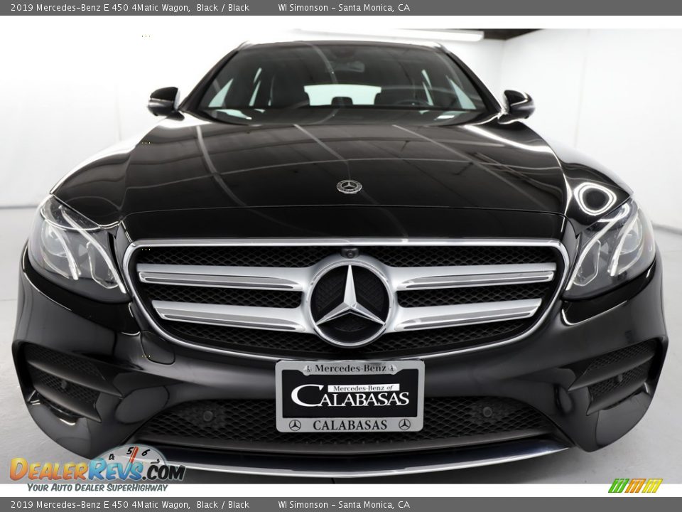 2019 Mercedes-Benz E 450 4Matic Wagon Black / Black Photo #16