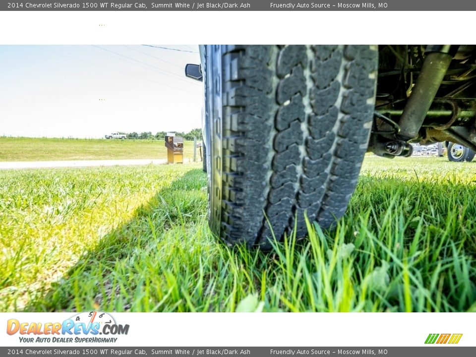 2014 Chevrolet Silverado 1500 WT Regular Cab Summit White / Jet Black/Dark Ash Photo #14