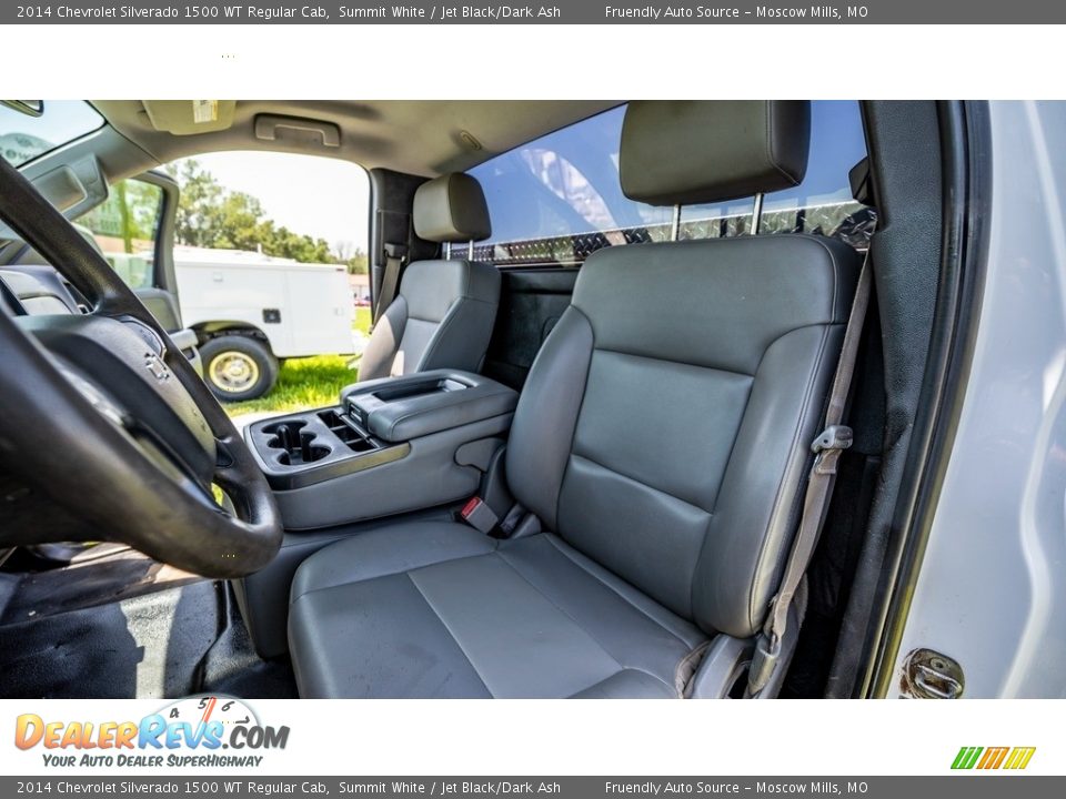 Front Seat of 2014 Chevrolet Silverado 1500 WT Regular Cab Photo #17