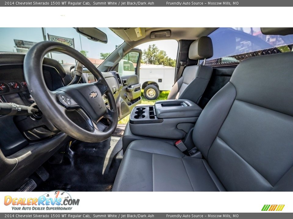 2014 Chevrolet Silverado 1500 WT Regular Cab Summit White / Jet Black/Dark Ash Photo #18