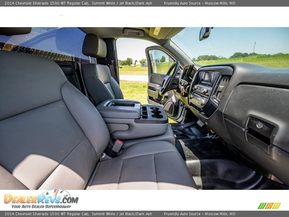 2014 Chevrolet Silverado 1500 WT Regular Cab Summit White / Jet Black/Dark Ash Photo #22