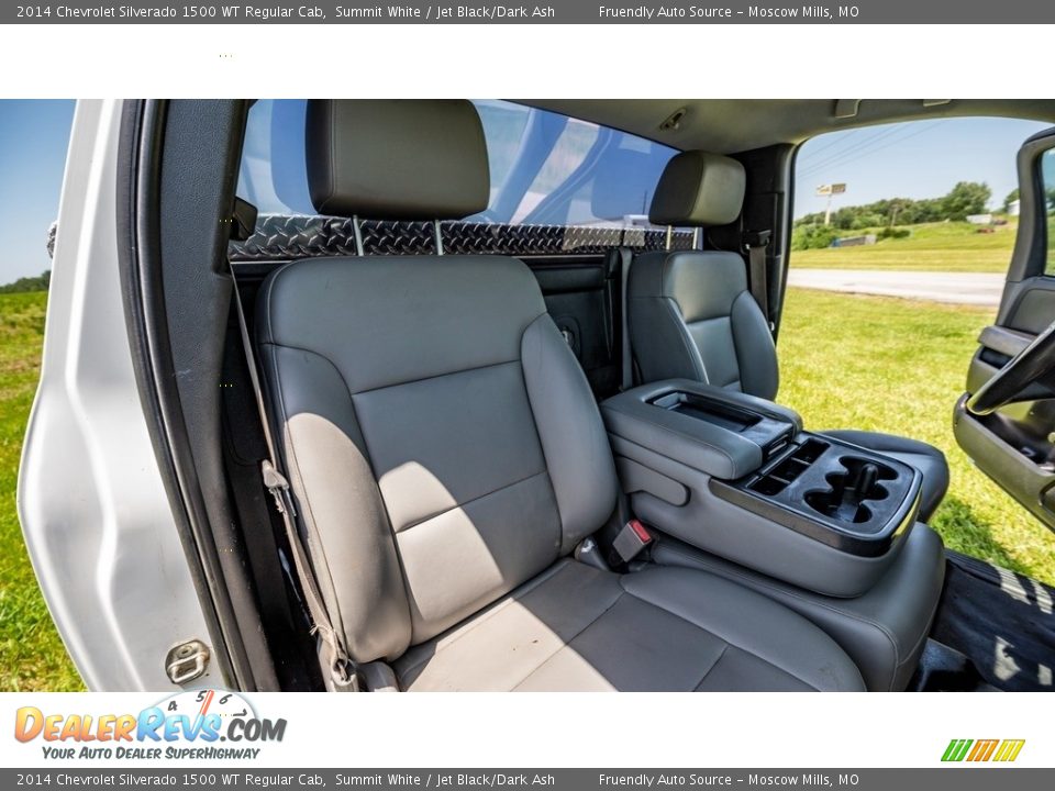 2014 Chevrolet Silverado 1500 WT Regular Cab Summit White / Jet Black/Dark Ash Photo #23