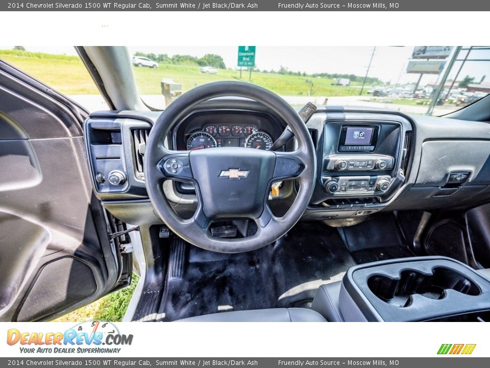 Dashboard of 2014 Chevrolet Silverado 1500 WT Regular Cab Photo #25