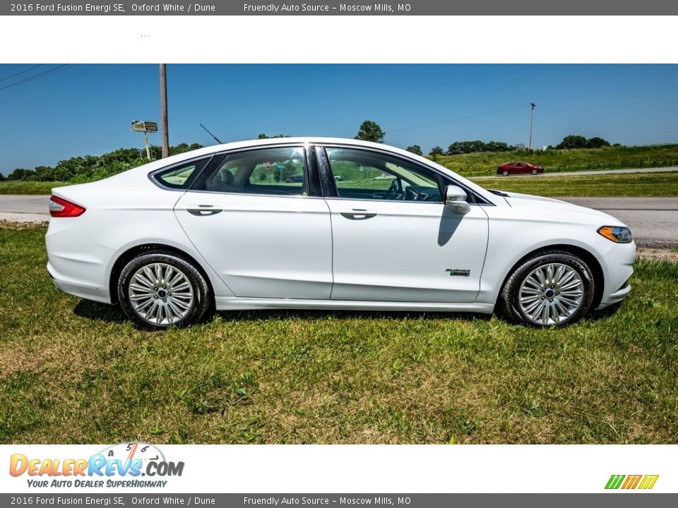 Oxford White 2016 Ford Fusion Energi SE Photo #3