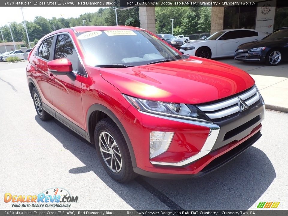 2020 Mitsubishi Eclipse Cross ES S-AWC Red Diamond / Black Photo #2