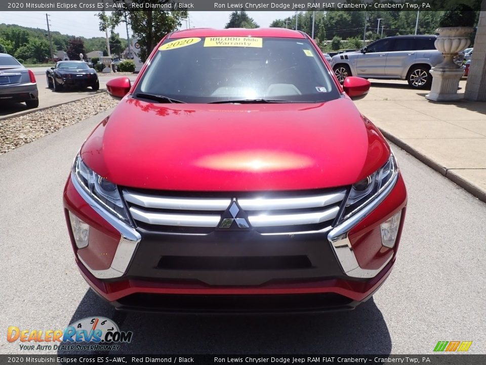 2020 Mitsubishi Eclipse Cross ES S-AWC Red Diamond / Black Photo #3