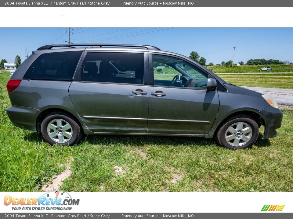 2004 Toyota Sienna XLE Phantom Gray Pearl / Stone Gray Photo #3