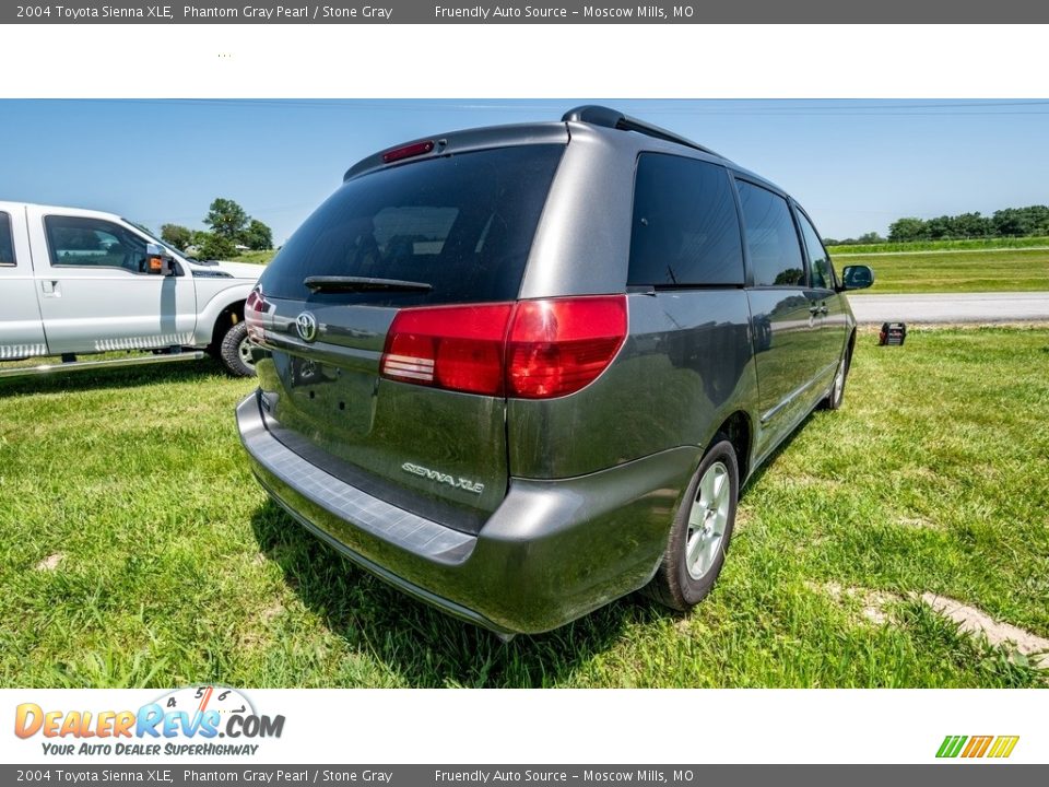 2004 Toyota Sienna XLE Phantom Gray Pearl / Stone Gray Photo #4