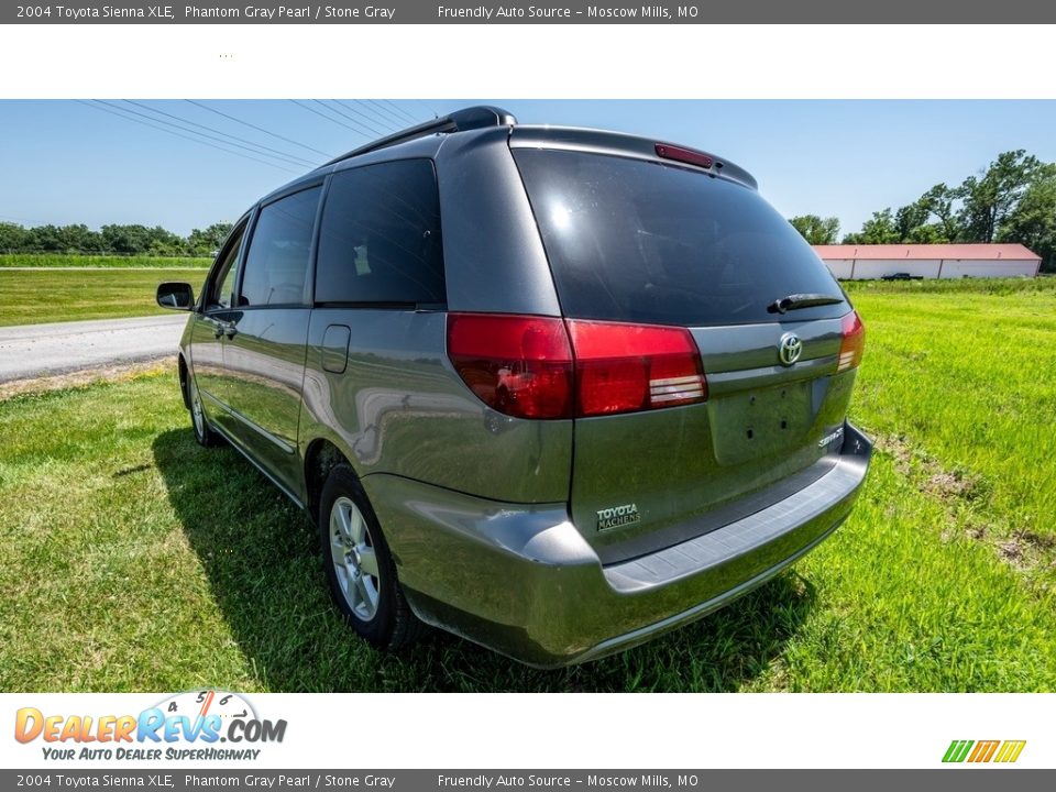 2004 Toyota Sienna XLE Phantom Gray Pearl / Stone Gray Photo #6