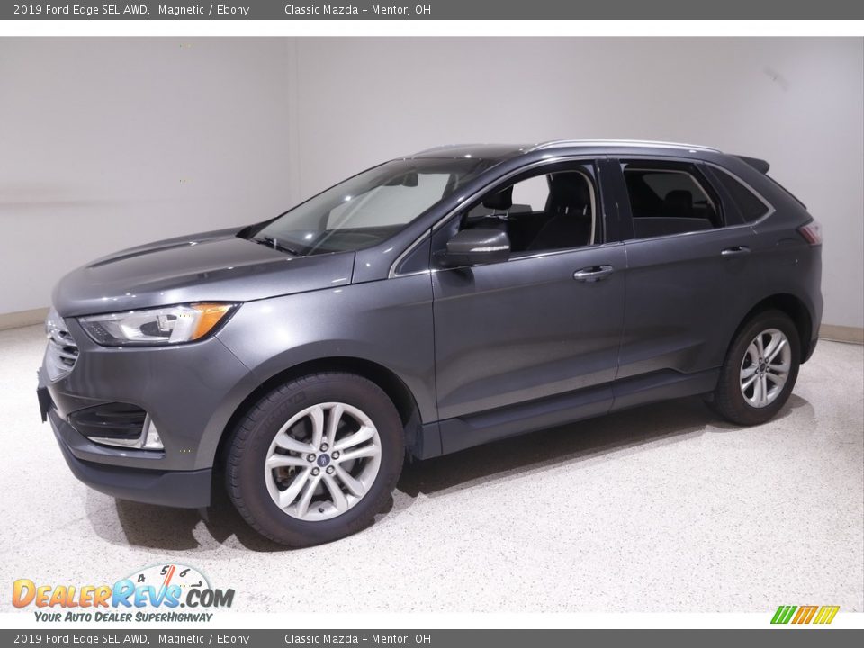 2019 Ford Edge SEL AWD Magnetic / Ebony Photo #3