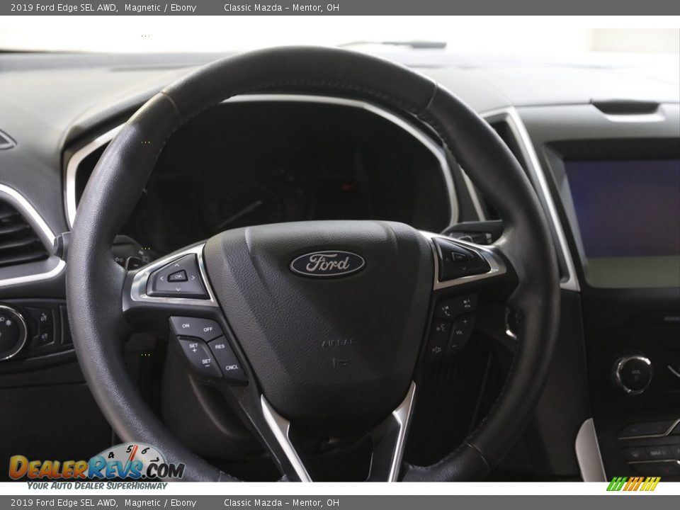 2019 Ford Edge SEL AWD Magnetic / Ebony Photo #7
