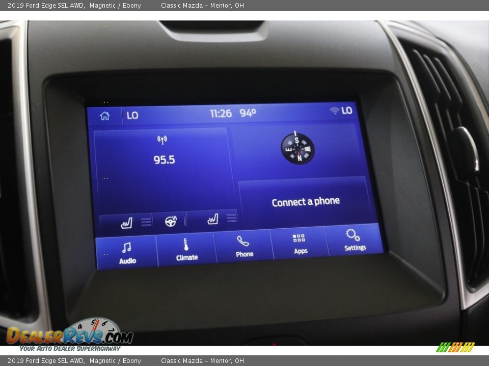 2019 Ford Edge SEL AWD Magnetic / Ebony Photo #10