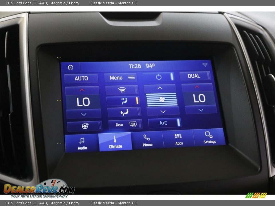 2019 Ford Edge SEL AWD Magnetic / Ebony Photo #11