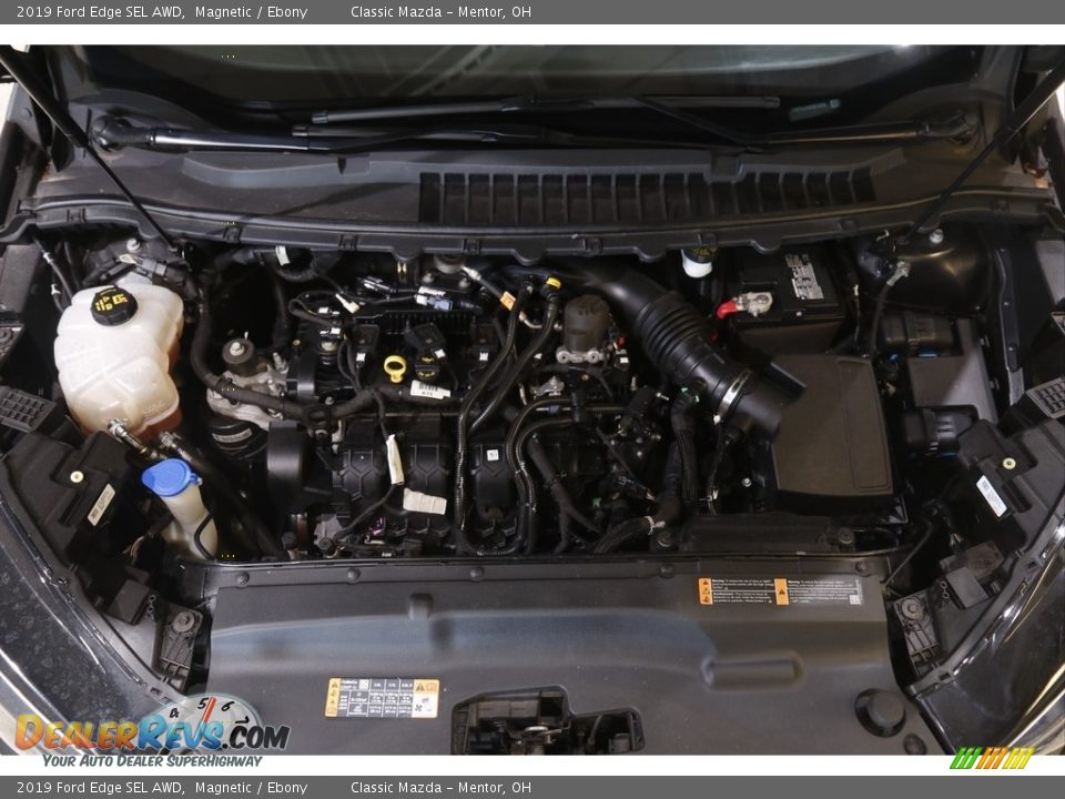 2019 Ford Edge SEL AWD Magnetic / Ebony Photo #19
