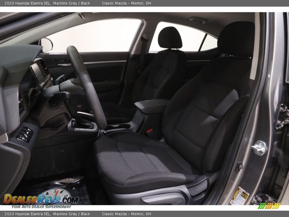 2020 Hyundai Elantra SEL Machine Gray / Black Photo #5