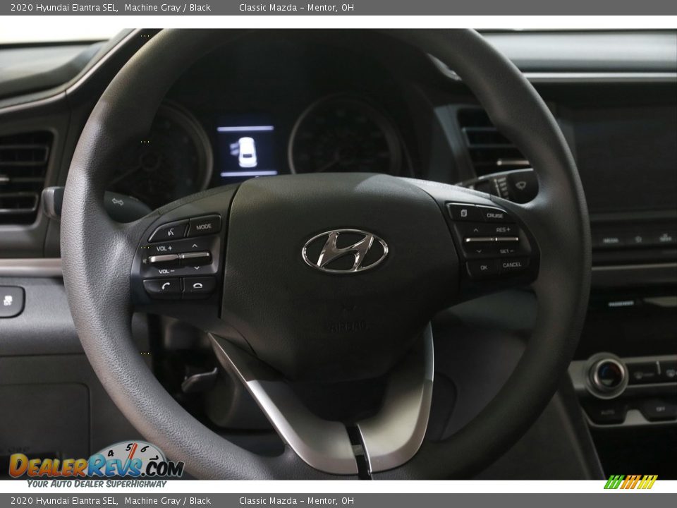 2020 Hyundai Elantra SEL Machine Gray / Black Photo #7