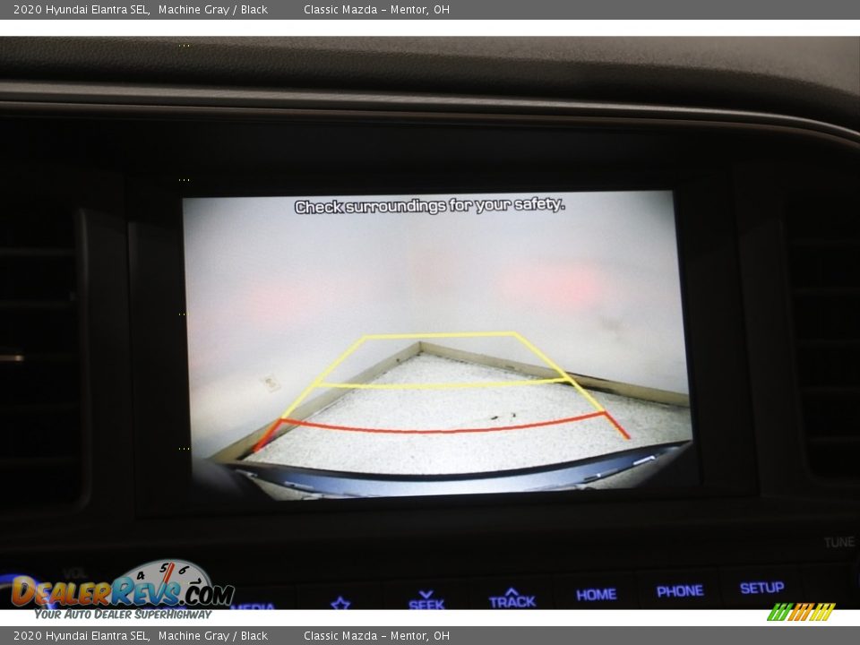 2020 Hyundai Elantra SEL Machine Gray / Black Photo #11