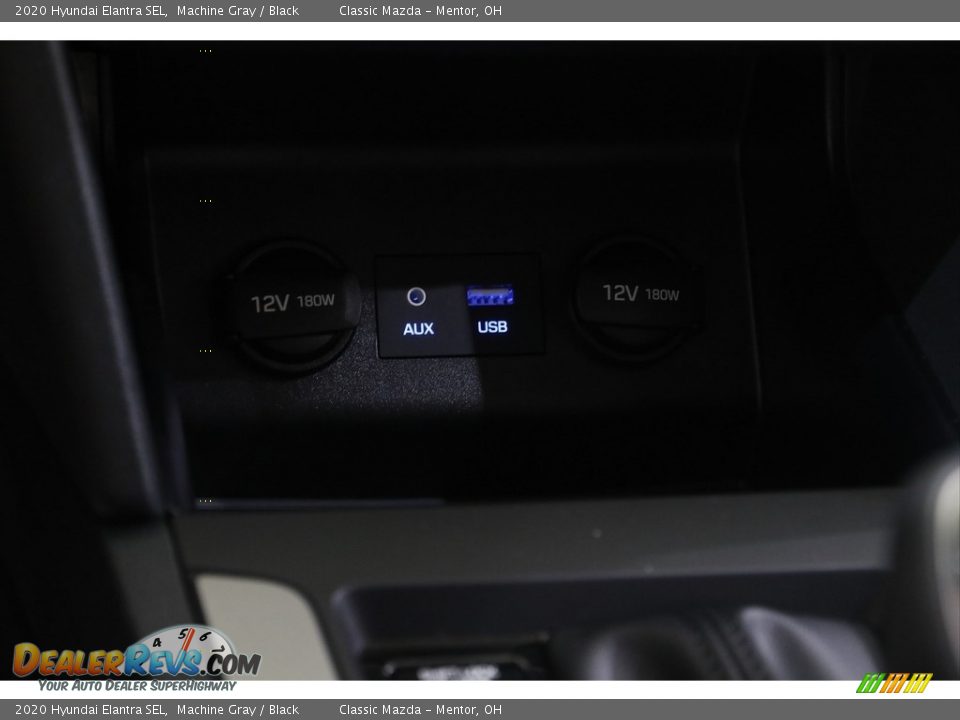 2020 Hyundai Elantra SEL Machine Gray / Black Photo #12