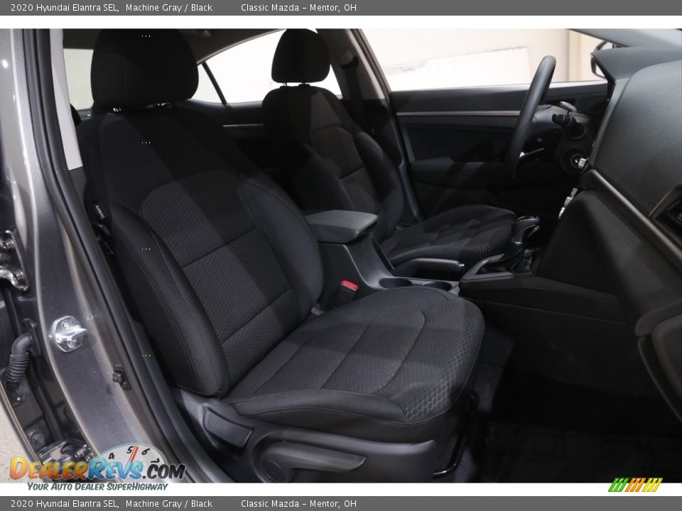 2020 Hyundai Elantra SEL Machine Gray / Black Photo #14