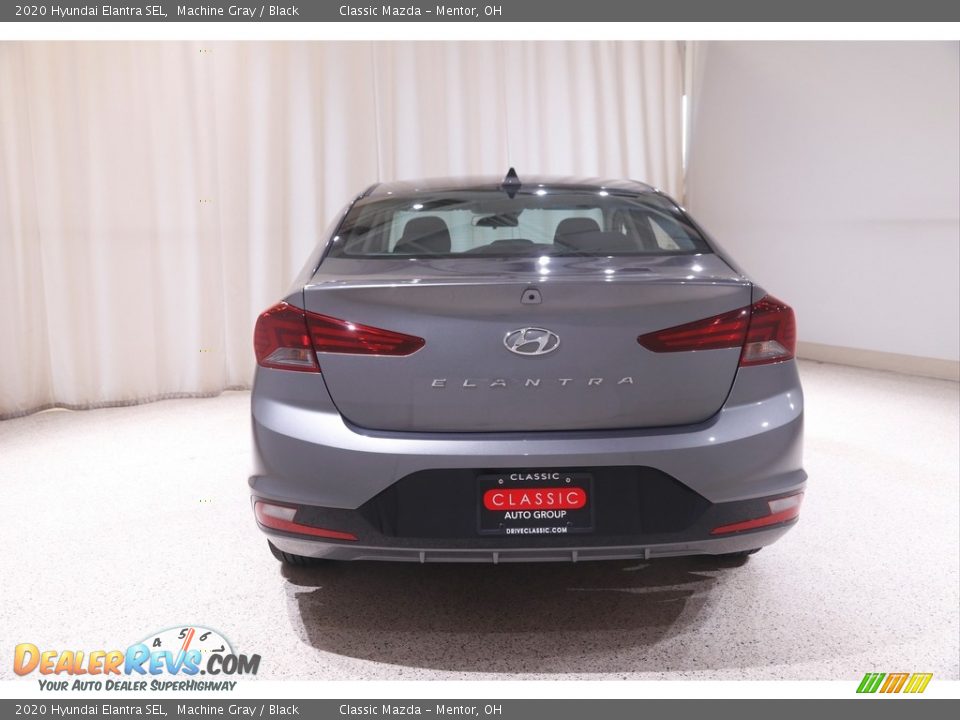 2020 Hyundai Elantra SEL Machine Gray / Black Photo #17