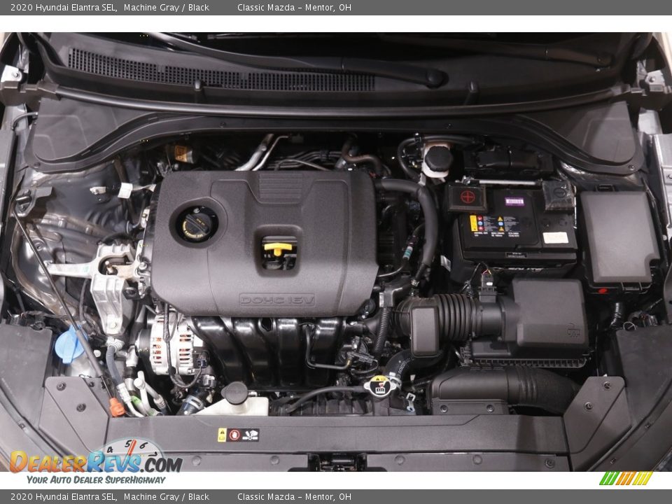 2020 Hyundai Elantra SEL Machine Gray / Black Photo #18