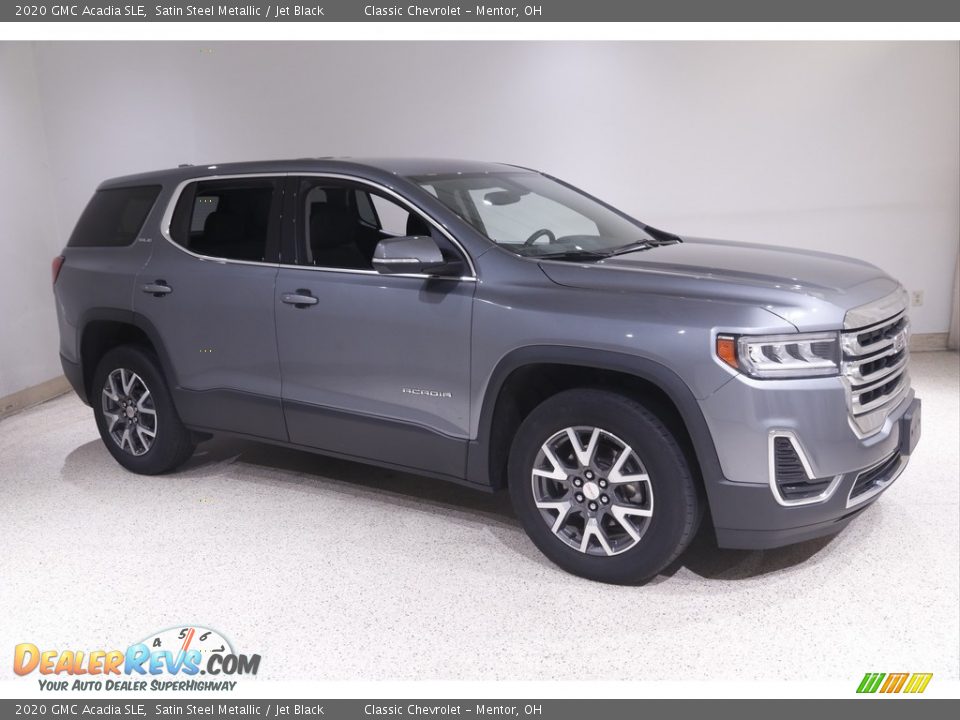 2020 GMC Acadia SLE Satin Steel Metallic / Jet Black Photo #1