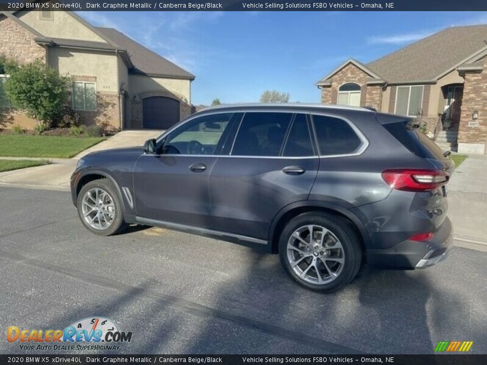 2020 BMW X5 xDrive40i Dark Graphite Metallic / Canberra Beige/Black Photo #1