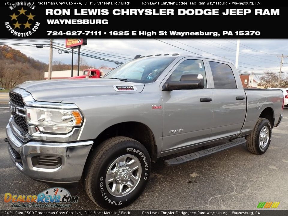 2021 Ram 2500 Tradesman Crew Cab 4x4 Billet Silver Metallic / Black Photo #1