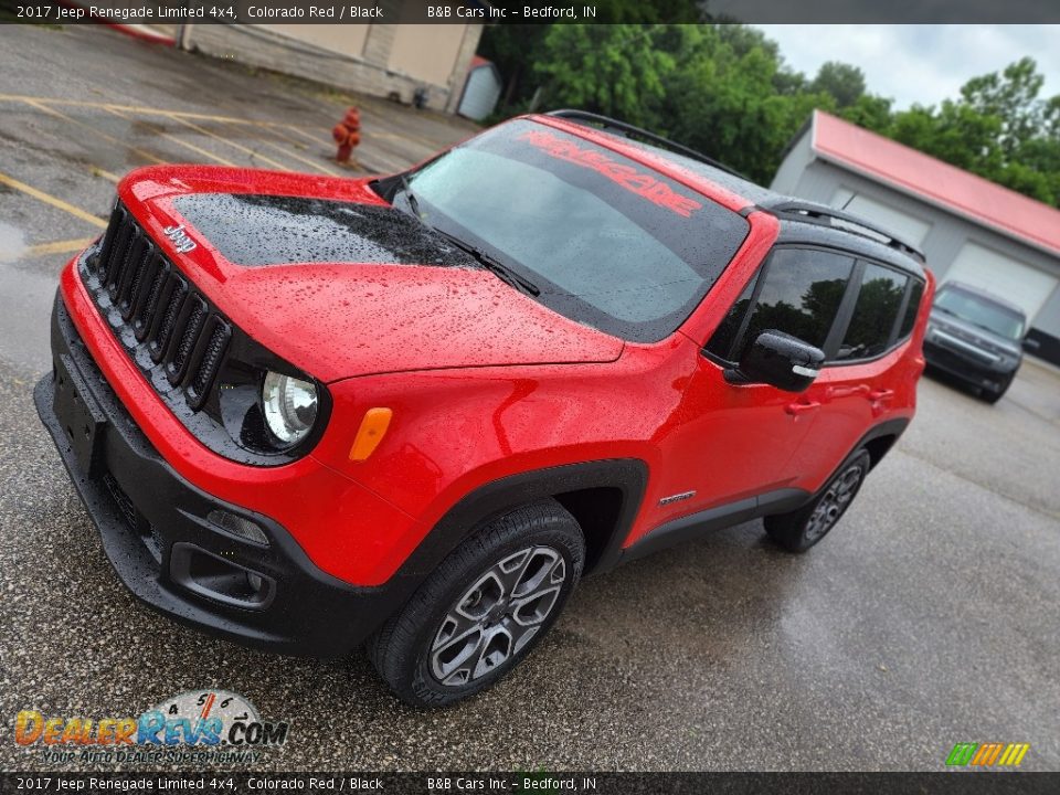 2017 Jeep Renegade Limited 4x4 Colorado Red / Black Photo #4