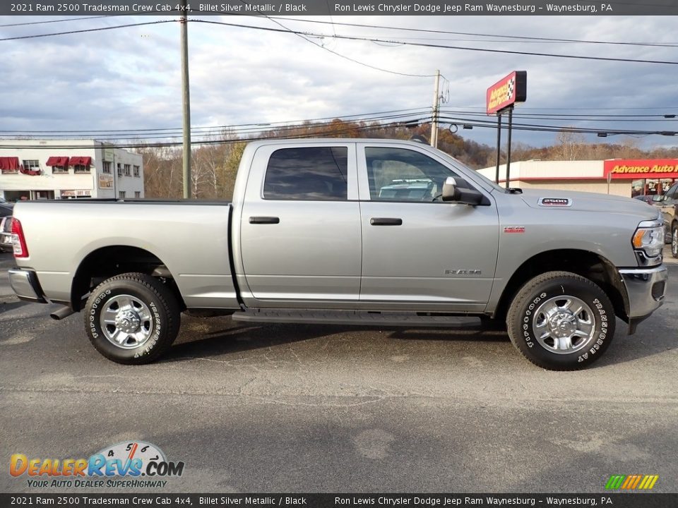 2021 Ram 2500 Tradesman Crew Cab 4x4 Billet Silver Metallic / Black Photo #6